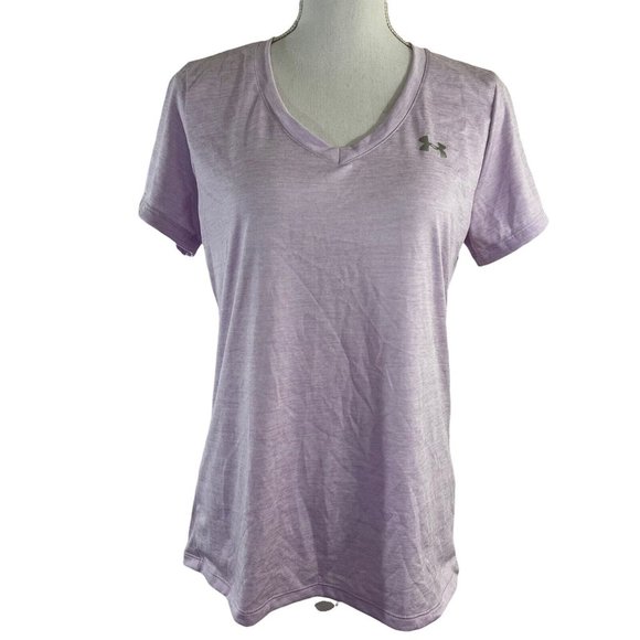 Under Armour Tops - Under Armour T Shirt Lavender Light Purple Size Medium Womens Top